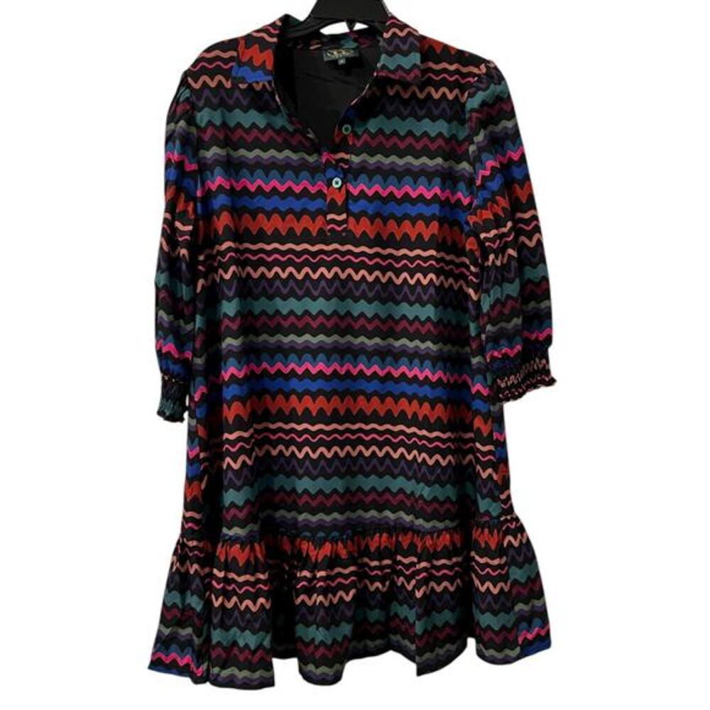 SSYS Phoebe Chevron Dress